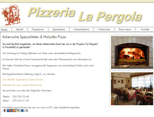 Tablet Screenshot of pizza-pergola.ch